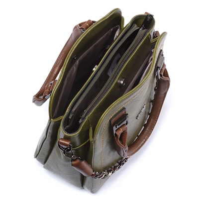 LOS ANGELES POLO CLUB Omuz Askılı Kadın Çantası Yeşil