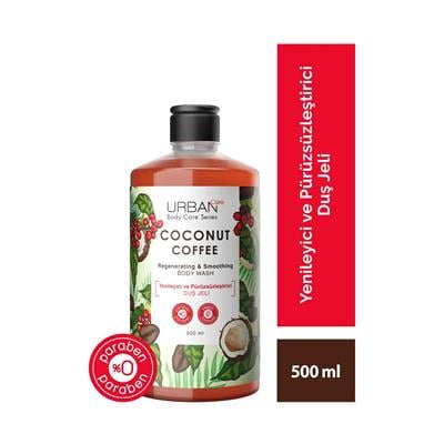 Urban Care Coconut Coffee Yenileyici Ve Pürüzsüzleştirici Duş Jeli 500 ML