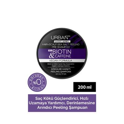 Urban Care EXPERT Series Biotin & Caffeine Dökülme Karşıtı Arındırıcı Peeling Şampuan 200 ML