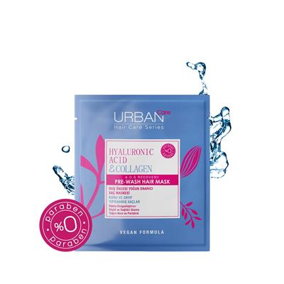 Urban Care Hyaluronic Acid & Collagen Kuru Ve Cansız Saçlara Özel Pre Hair Mask 50 ML