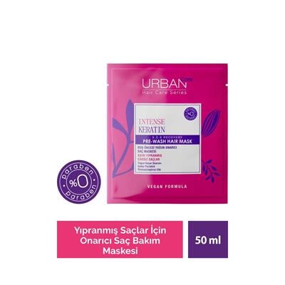 Urban Care Intense Keratin Aşırı Yıpranmış Saçlara Özel Pre Hair Mask 50 ML