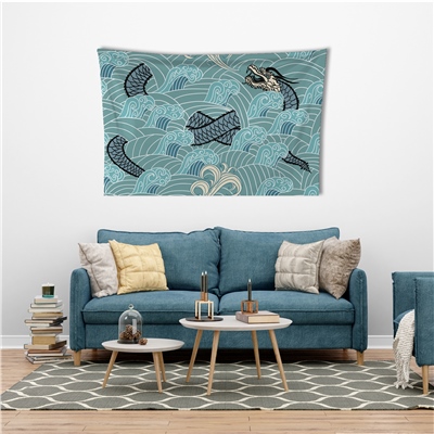 Vagonik Uzakdoğu Ejderha Duvar Örtüsü