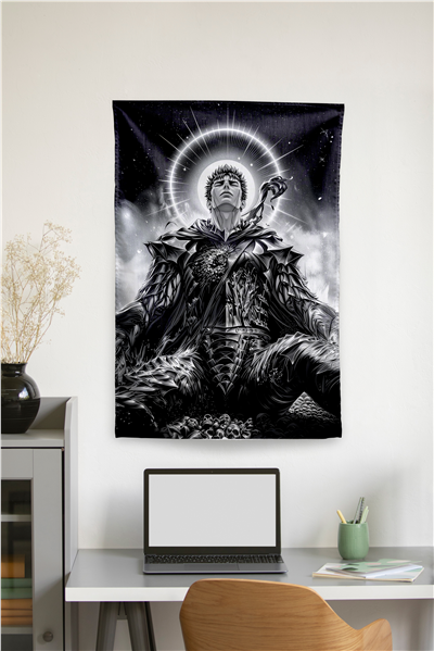 Vagonik Berserk Temalı Anime Duvar Örtüsü Tapestry