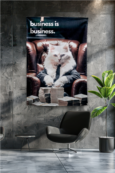 Vagonik Komik patron Kedi Modern Desenli Duvar Örtüsü Tapestry Desen 456
