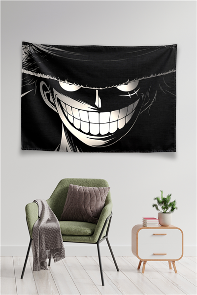 Vagonik One Piece Monkey D Luffy Shadow Pirate Duvar Örtüsü Tapestry