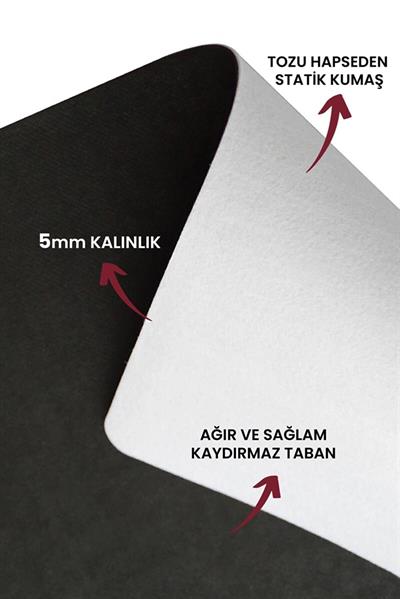 Vagonik Mozaik Desenli Hello Dijital Baskılı 50x70cm Dekoratif Çok Amaçlı Iç Ve Dış Kapı Paspası