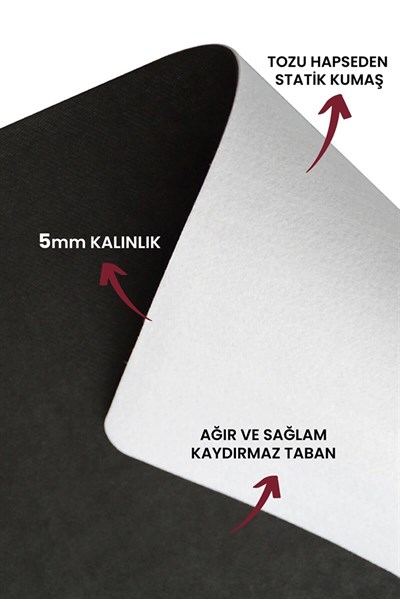 Vagonik Nazar Boncuğu Desenli Dijital Baskılı 50x70cm Dekoratif Çok Amaçlı Iç Ve Dış Kapı Paspası