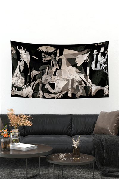 Vagonik Pablo Picasso Guernica Duvar Örtüsü Halısı