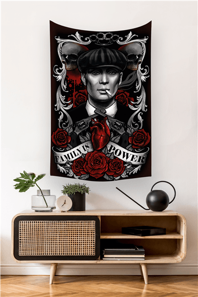 Vagonik Peaky Blinders Duvar Örtüsü Halısı