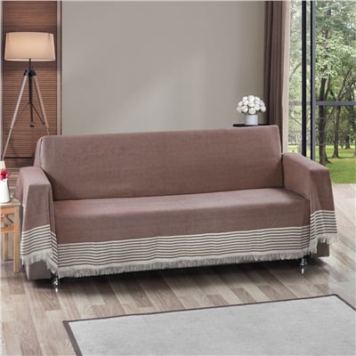 Vagonik Royal Kolları Örten Battal Boy 180 X 310 Çekyat Koltuk Kanepe Örtüsü - Bordo