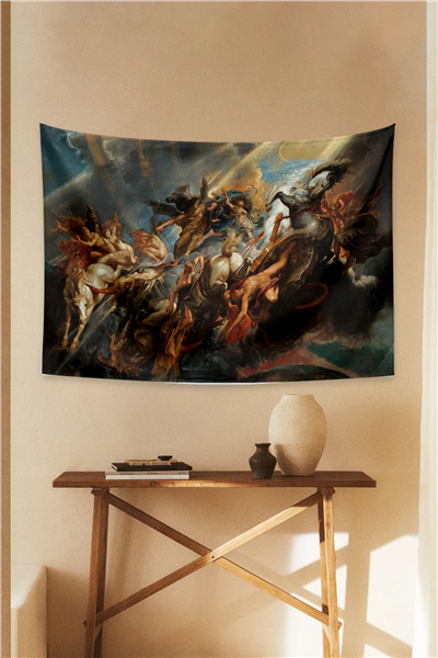 Vagonik Rubens Phaetonun Düşüşü, The Fall Of Phaeton Duvar Örtüsü Halısı