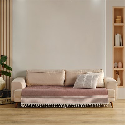 Vagonik Sofia Koltuk Örtüsü 115x200 cm Bordo