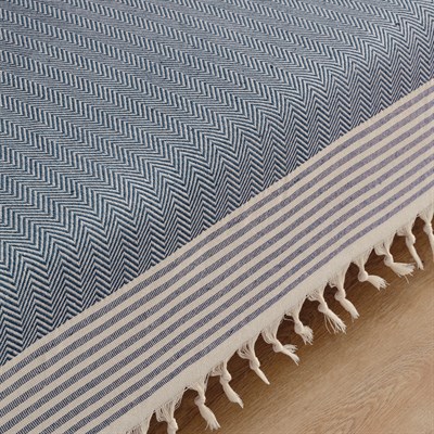 Vagonik Sofia Koltuk Örtüsü 115x200 cm Lacivert