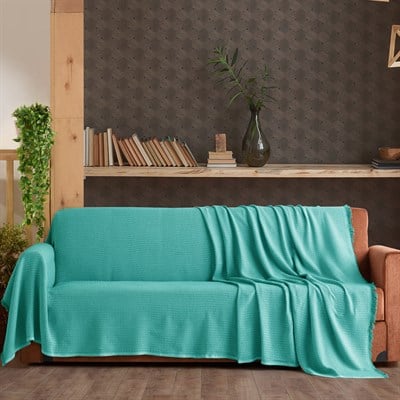 Vagonik Stars 3M Çekyat Kollarını Örten Battal Boy Koltuk Örtüsü Mint