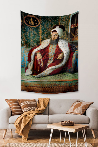 Vagonik Sultan Iıı. Selim Konstantin Kapıdağlı Duvar Örtüsü Halısı