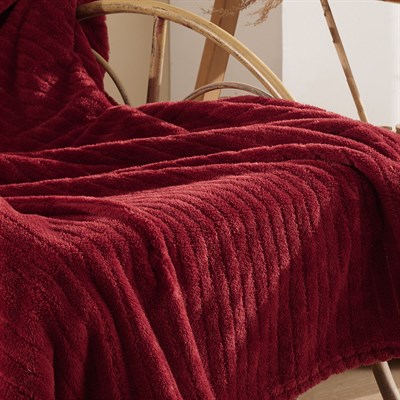 Vagonik Wellsoft Fitilli Tv Battaniyesi 120x170 Cm