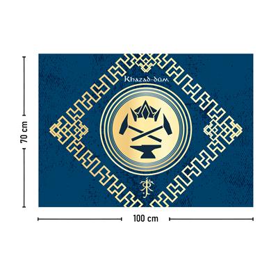 Vagonik Yüzüklerin Efendisi Khazad-dum Duvar Örtüsü Halısı 140x100 Cm-70x100 Cm