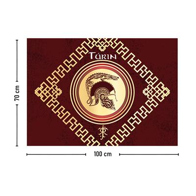 Vagonik Yüzüklerin Efendisi Turin Duvar Örtüsü Halısı 140x100 Cm-70x100 Cm