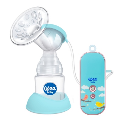 Wee Baby Desenli Şarjlı Göğüs Pompası