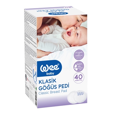 Wee Baby Klasik Göğüs Pedi 40lı