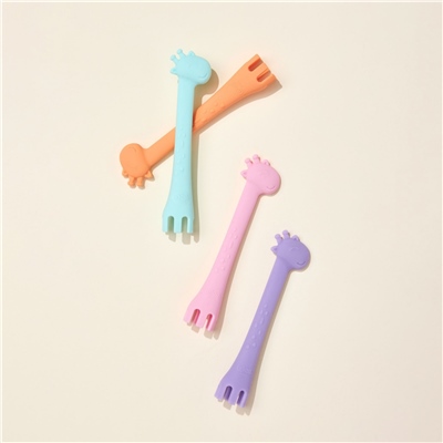 Wee Baby Prime Çok Amaçlı Çatal & Kaşık Mavi