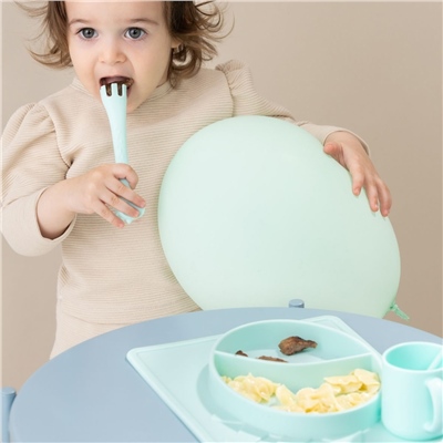 Wee Baby Prime Çok Amaçlı Çatal & Kaşık Mavi