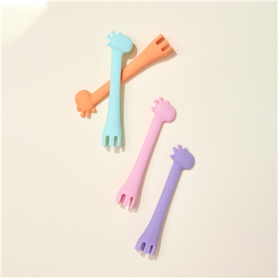 Wee Baby Prime Çok Amaçlı Çatal & Kaşık Pembe