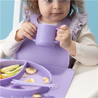 Wee Baby Prime Kulplu Bardak Mor