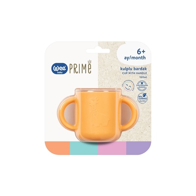 Wee Baby Prime Kulplu Bardak Turuncu