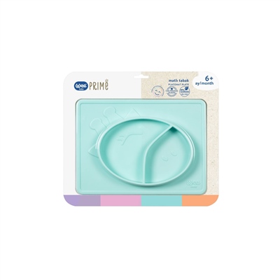 Wee Baby Prime Matlı Tabak Mavi