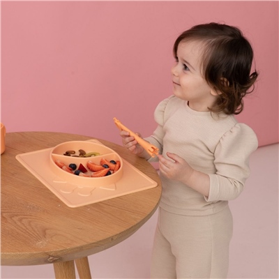 Wee Baby Prime Matlı Tabak Turuncu