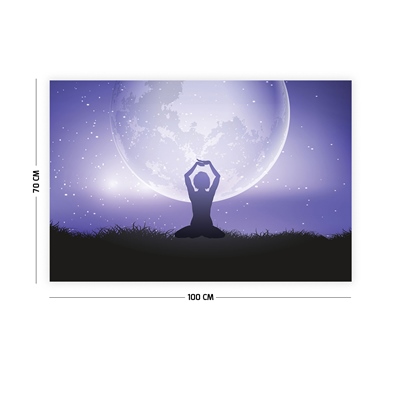 Vagonik Yoga Dolunay Duvar Örtüsü