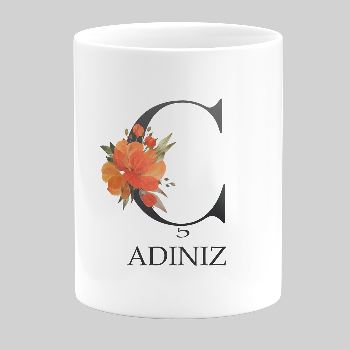 Alfabe Ç Harfi Kupa