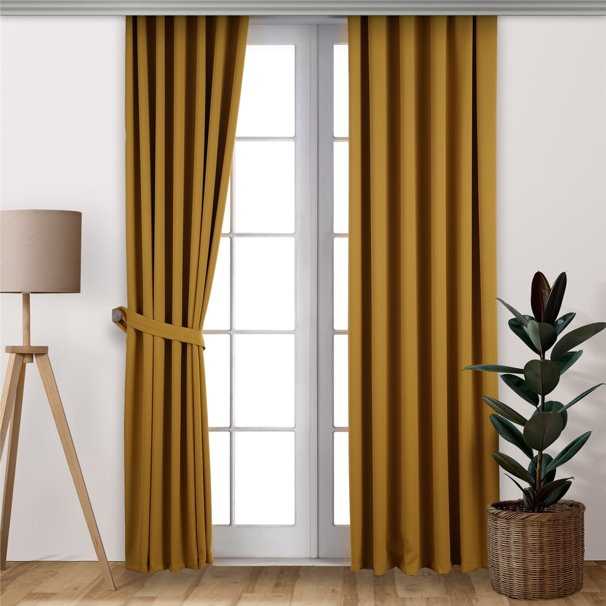 Blackout Fon Perde 150 x 230 cm Hardal