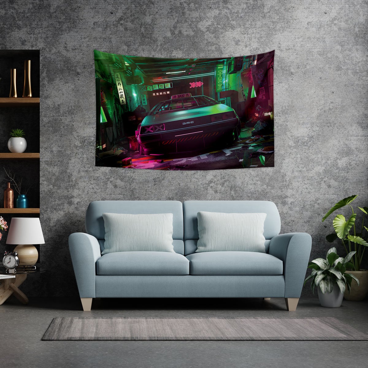 DMC Geleceğe Dönüş Duvar Örtüsü