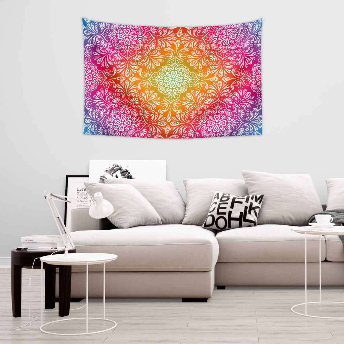 Mistik Mandala Duvar Örtüsü