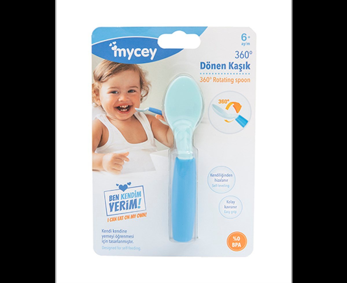 Mycey Dönen Kaşık Mavi