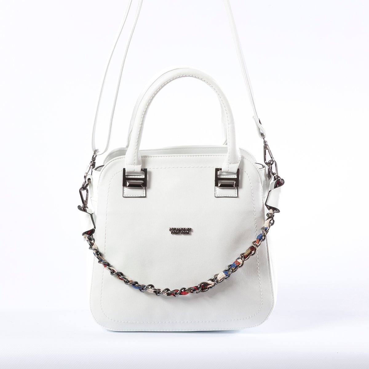 Omuz Askılı Kadın Çantası Beyaz