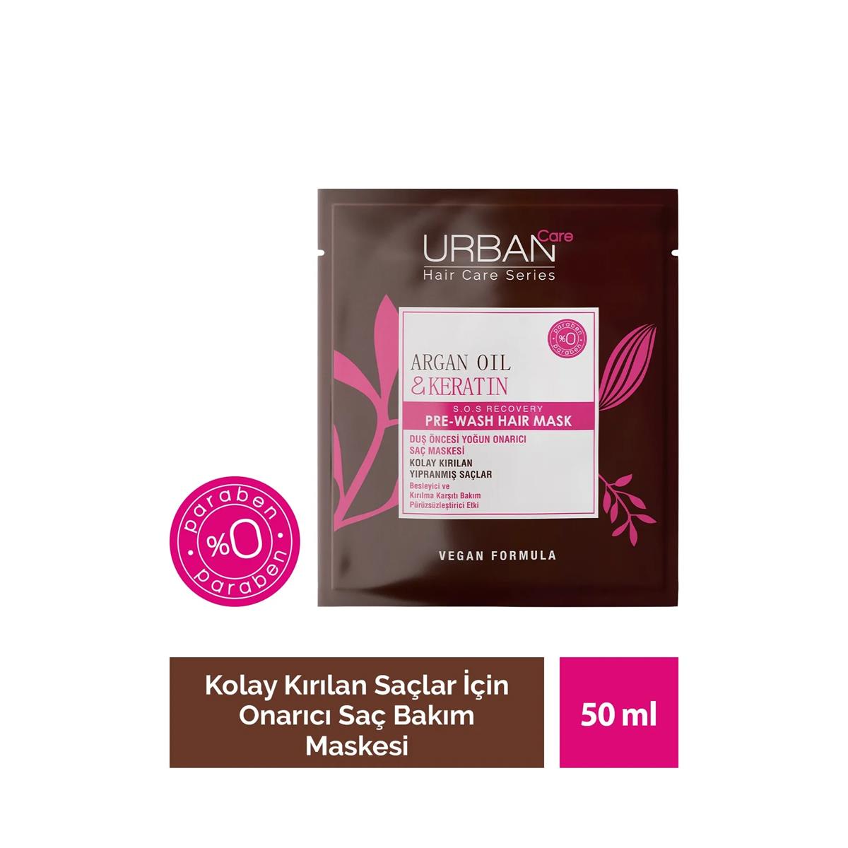 Urban Argan Oil & Keratin Pre Hair Mask 50 ML