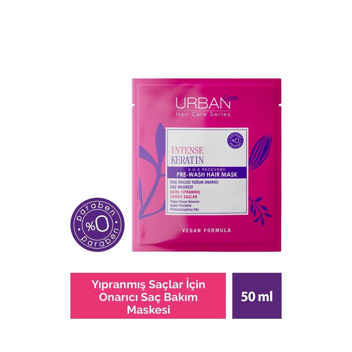 Urban Care Intense Keratin Pre Hair Mask 50 ML