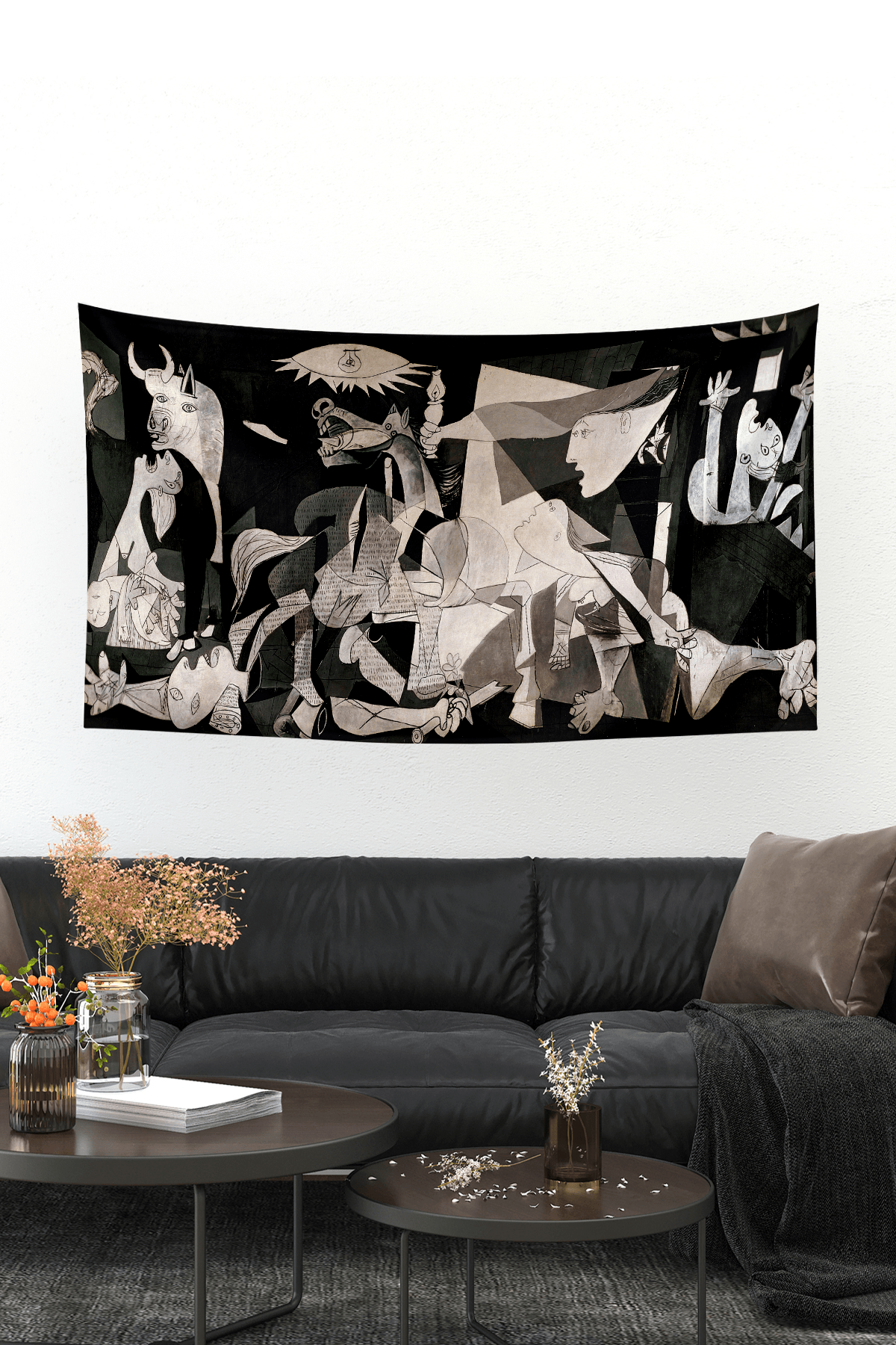 Vagonik Pablo Picasso Guernica Duvar Örtüsü Halısı