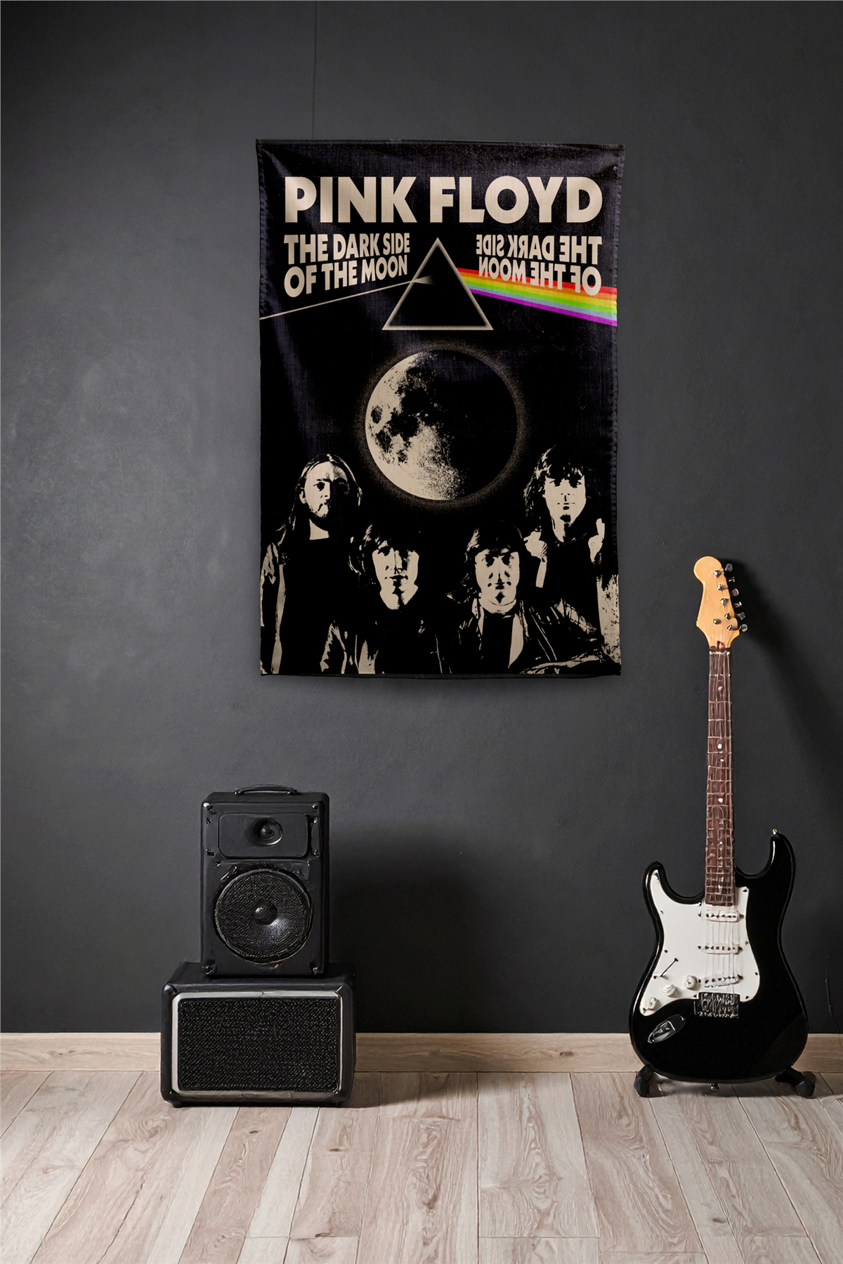 Vagonik Ping Floyd The Dark Side Duvar Örtüsü Duvar Halısı