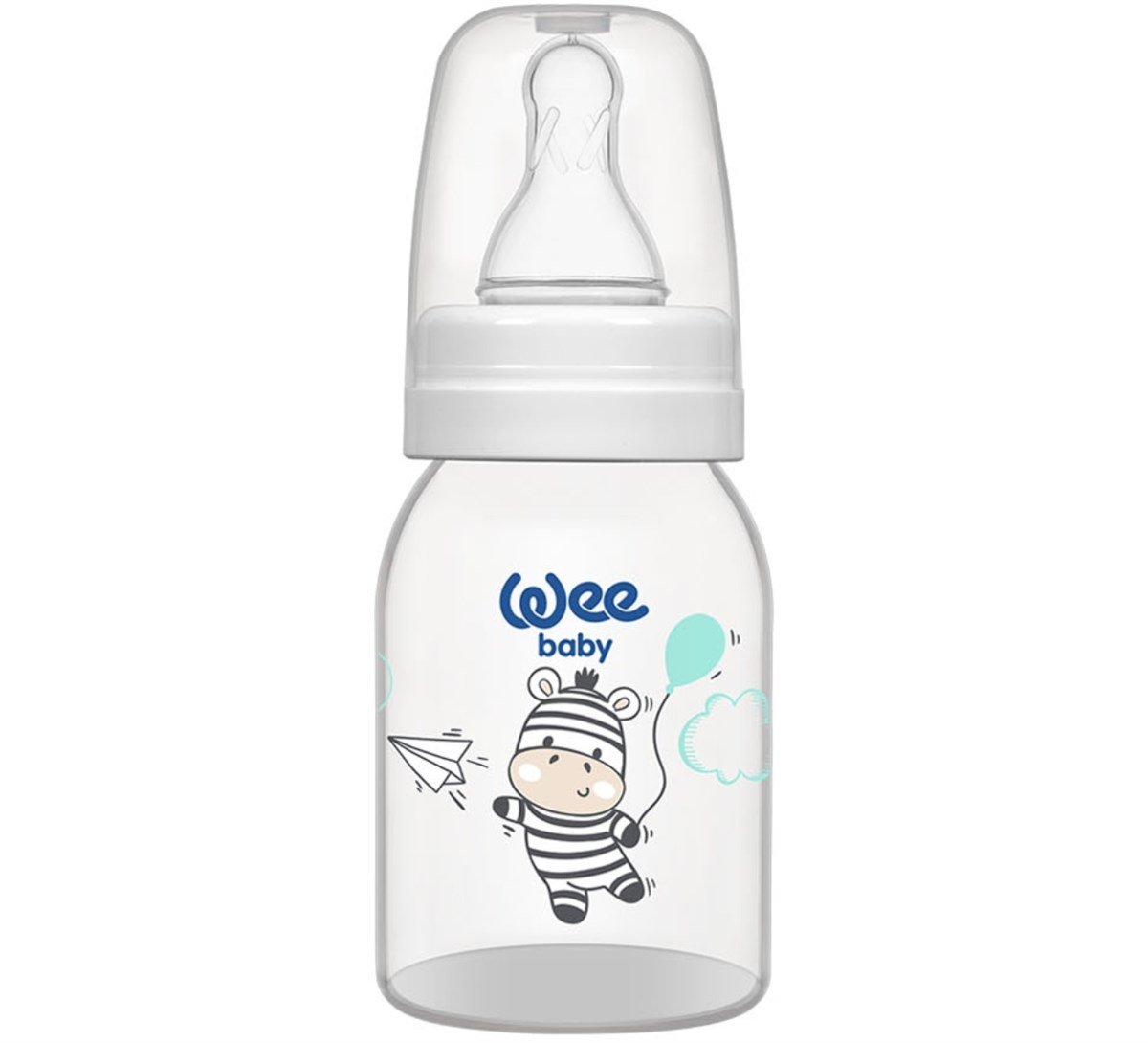 Wee Baby Klasik PP Biberon 125 ml BEYAZ