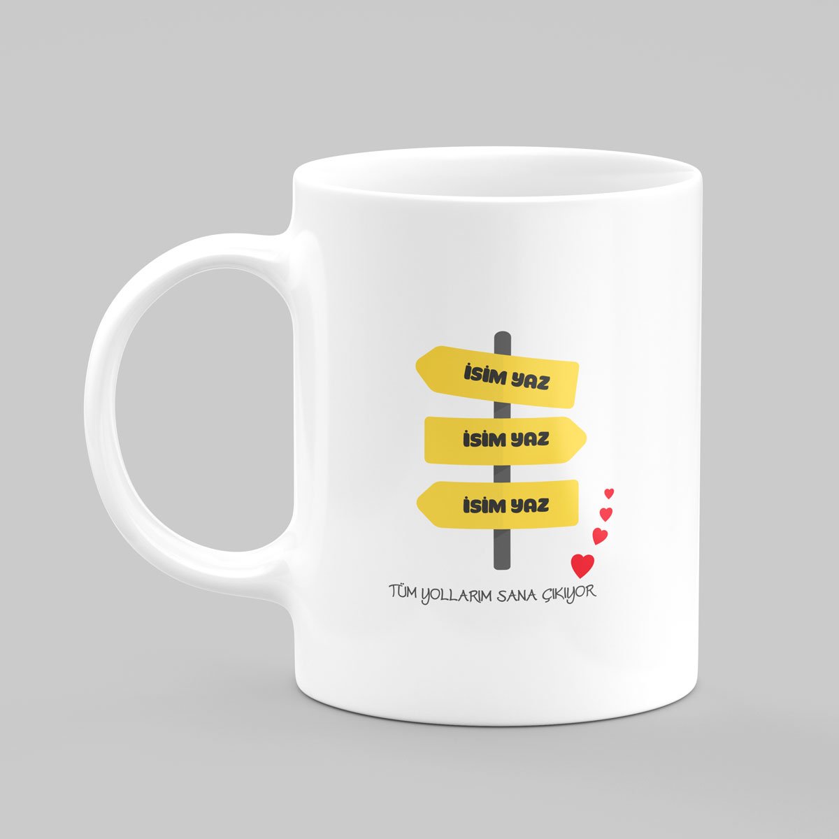 Yollar Sana Çıkar Aşk Kupa