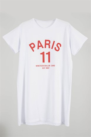 Paris Baskılı Tshirt