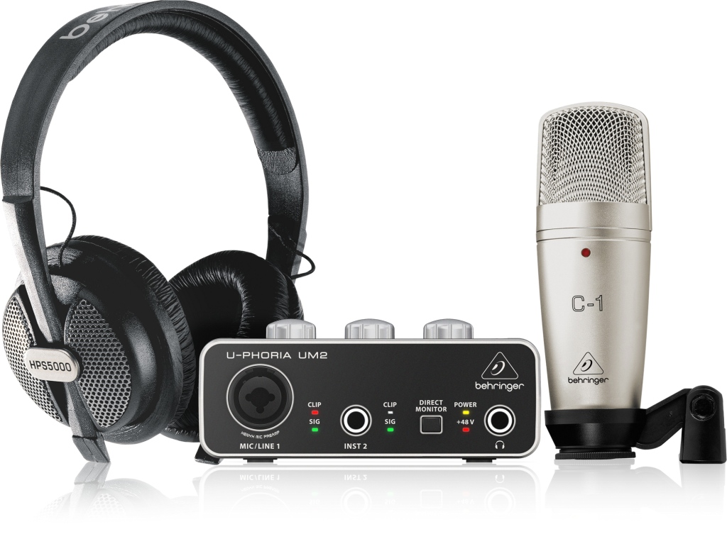 Behringer U-PHORIA STUDIO Kayıt Paketi