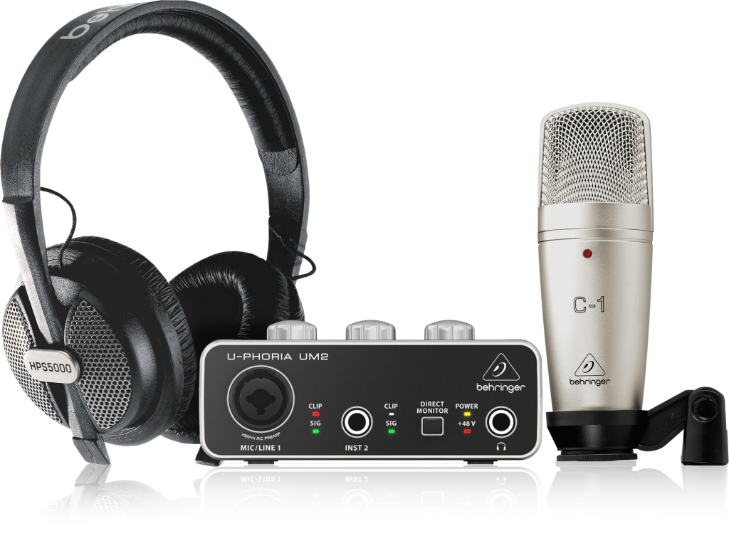 Behringer U-PHORIA STUDIO Kayıt Paketi