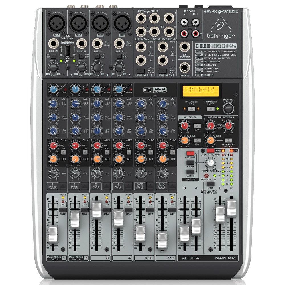 BEHRINGER XENYX QX1204USB Analog Mikser