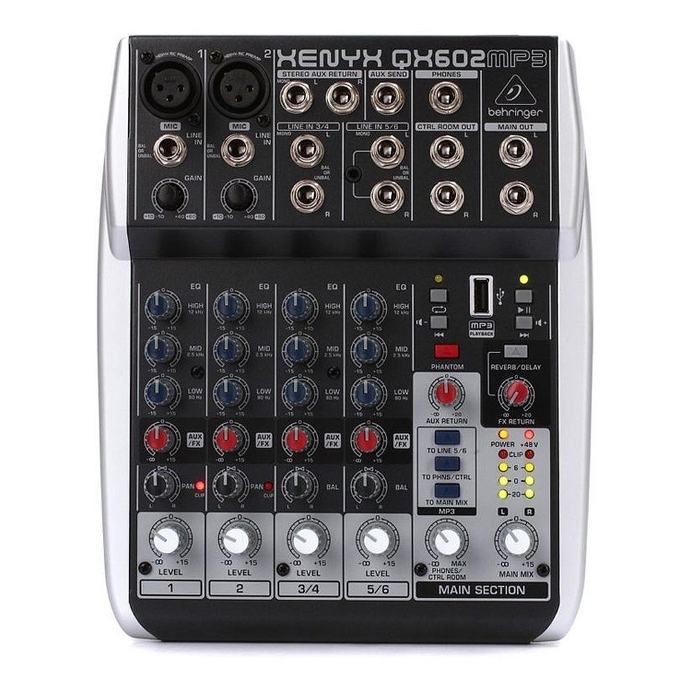 Behringer XENYX QX602MP3 Mikser