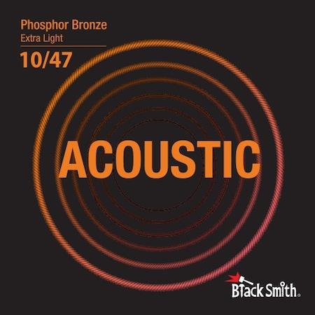 BLACKSMİTH PB-1047, Extra Light (010 - 047) Akustik Gitar Teli